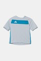 adidas tricou copii JW0454 gri SS25