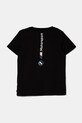 Дитяча бавовняна футболка Puma BMW MMS ESS LOGO TEE 2 627533 чорний SS25