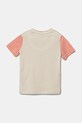 Puma tricou de bumbac pentru copii SANDY ADVENTURES Tee 685155.K bej SS25