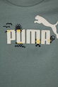 Băieți Puma tricou de bumbac pentru copii SANDY ADVENTURES Tee 685155.K verde