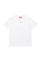 Дитяча бавовняна футболка Diesel TDIEGORD T-SHIRT бавовна білий J02237