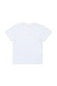 Детская хлопковая футболка Marni MT276B T-SHIRT M01438 белый SS25