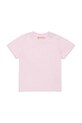 Detské bavlnené tričko Marni MT276B T-SHIRT bavlna ružová M01438
