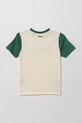 Fila t-shirt bawełniany dziecięcy LUBAN FAK0394 beżowy SS25