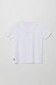 Fila t-shirt bawełniany dziecięcy LOHBERG FAT0626 biały SS25