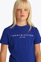 Tommy Hilfiger t-shirt dziecięcy bawełniany KS0KS00397.74.122.PPYA niebieski