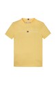 Дитяча бавовняна футболка Tommy Hilfiger KS0KS00397.128.176.PPYA жовтий SS25