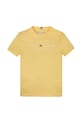 Tommy Hilfiger t-shirt bawełniany dziecięcy KS0KS00397.128.176.PPYA żółty SS25