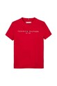 Tommy Hilfiger t-shirt bawełniany dziecięcy KS0KS00397.128.176.PPYA czerwony SS25