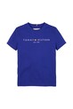 Dětské bavlněné tričko Tommy Hilfiger KS0KS00397.128.176.PPYA fialová SS25
