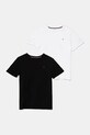 Tommy Hilfiger t-shirt bawełniany dziecięcy 2-pack bawełna czarny UK0UK00073.PPYA
