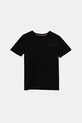 Tommy Hilfiger t-shirt bawełniany dziecięcy 2-pack UK0UK00073.PPYA czarny SS25