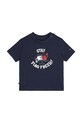 Футболка для немовлят Tommy Hilfiger з еластаном темно-синій KN0KN02024.PPYA
