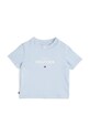 Tommy Hilfiger újszülött póló elasztánnal kék KN0KN02033.PPYA