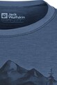 Дитяча футболка Jack Wolfskin HIKING GRAPHIC T KIDS блакитний A64183.116.152