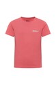 Jack Wolfskin t-shirt in cotone per bambini ESSENTIAL COTTON T K A64184.116.152 rosa SS25