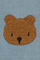 Pamučna majica kratkih rukava za bebe Donsje Jarne T-shirt Bear plava 4081801.68.92