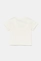 Detské bavlnené tričko Kenzo Kids K60972.71.81 béžová SS25