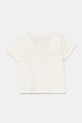 Kenzo Kids t-shirt bawełniany dziecięcy K60972.71.81 beżowy SS25