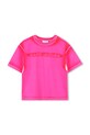 Marc Jacobs t-shirt bawełniany dziecięcy aplikacja różowy W60446.86.108