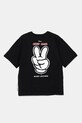 Marc Jacobs t-shirt bawełniany dziecięcy W60447.86.108 czarny SS25