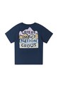 Băieți Reima tricou copii Siirtyy 5200353A.PPYA albastru