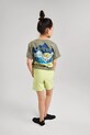 Reima tricou copii Siirtyy print verde 5200353A.PPYA