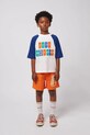 Bobo Choses tricou de bumbac pentru copii alb 125AC125