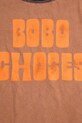 CHLAPEC Dětské bavlněné tričko Bobo Choses 125AC124 hnědá