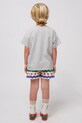 Bobo Choses t-shirt bawełniany dziecięcy A Day At The Beach 125AC007