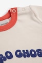 Bobo Choses tricou bebe Wavy 125AB014 alb SS25