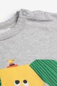 CHLAPEC Bavlněné dětské tričko Bobo Choses Happy Dog 125AB009 šedá