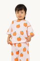 Μωρό βαμβακερό μπλουζάκι Tinycottons APPLES BABY TEE βαμβάκι ροζ SS25.038