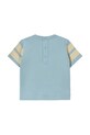 Tinycottons t-shirt bawełniany niemowlęcy STRIPES LOGO BABY TEE SS25.141 niebieski SS25