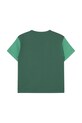 Αγορίστικα Παιδικό βαμβακερό μπλουζάκι Tinycottons COLOR BLOCK TEE SS25.159 πράσινο