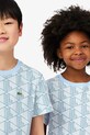 Дитяча бавовняна футболка Lacoste TJ8411