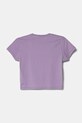 United Colors of Benetton tricou de bumbac pentru copii 3X1SG10I9.P.Seasonal violet SS25
