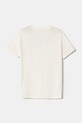 United Colors of Benetton tricou de bumbac pentru copii 3I1XC10N3.G.Seasonal bej SS25