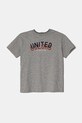 United Colors of Benetton gyerek pamut póló pamut szürke 3I1XC10N3.G.Seasonal