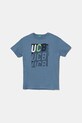 United Colors of Benetton tricou de bumbac pentru copii print albastru 3I1XC10N3.G.Seasonal