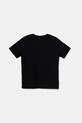Дитяча бавовняна футболка United Colors of Benetton 3I1XC10N3.G.Seasonal чорний SS25