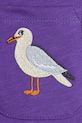 Băieți Mini Rodini tricou de bumbac pentru copii Seagull 2522013645 violet