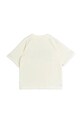 Mini Rodini tricou de bumbac pentru copii Lizard 2522015911 bej SS25