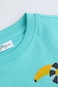 Băieți Coccodrillo tricou din bumbac WC5143202TBK turcoaz