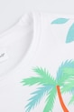 Coccodrillo pamut póló fehér WC5143203TBK