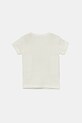 United Colors of Benetton tricou din bumbac pentru bebelusi 3I9WA1062.W.Seasonal alb SS25