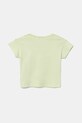 United Colors of Benetton t-shirt bawełniany niemowlęcy 3096A106D.W.Seasonal zielony SS25