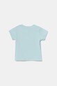 United Colors of Benetton tricou din bumbac pentru bebelusi 3I1XA1069.W.Seasonal albastru SS25