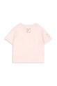Konges Sløjd t-shirt bawełniany dziecięcy RHW X KS LETTRE TEE OCS KS103612 różowy SS25