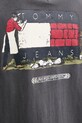 Хлопковая футболка Tommy Jeans серый DM0DM20351